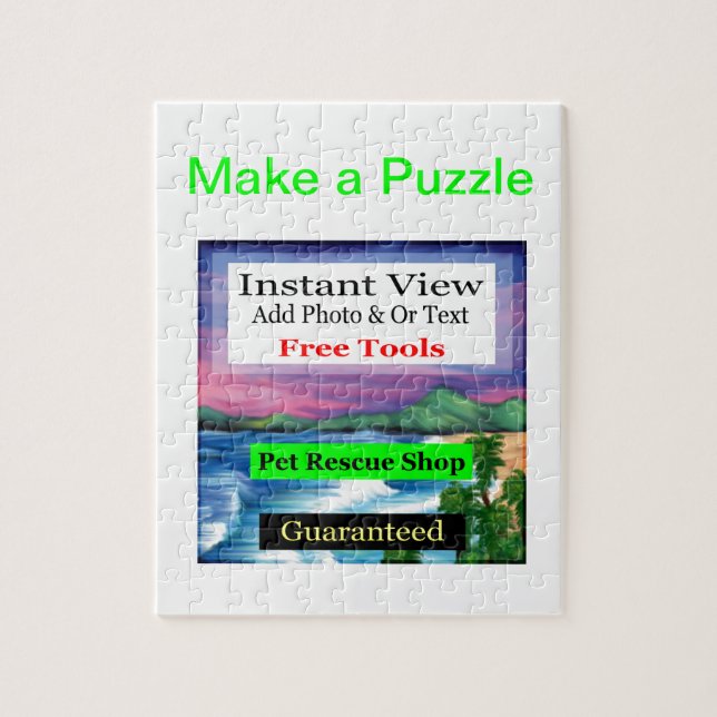 Garantierte Foto-Waren Puzzle (Vertikal)
