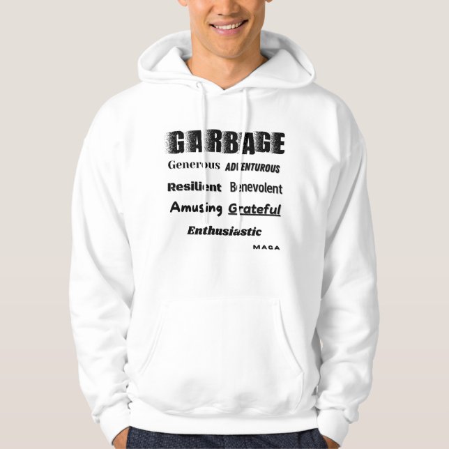 Garbage Hoodie (Vorderseite)