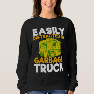 Garbage Lächelnd LKW Boy Bester Recycelnd Tag Dust Sweatshirt