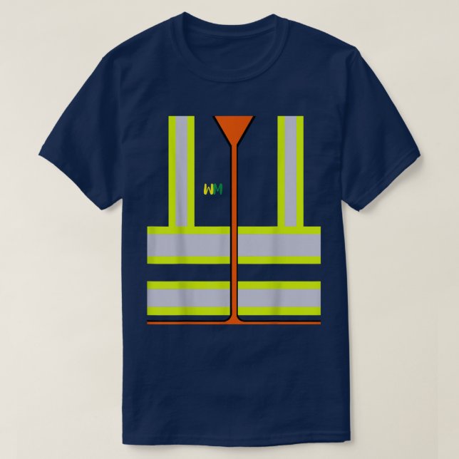 Garbage Man Costume City Trash Truck Driver Kids T T-Shirt (Design vorne)