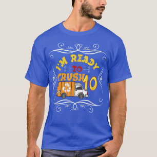 Garbage Truck 10. Geburtstagsparty Boy bereit für  T-Shirt