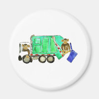 Garbage Truck Monkey