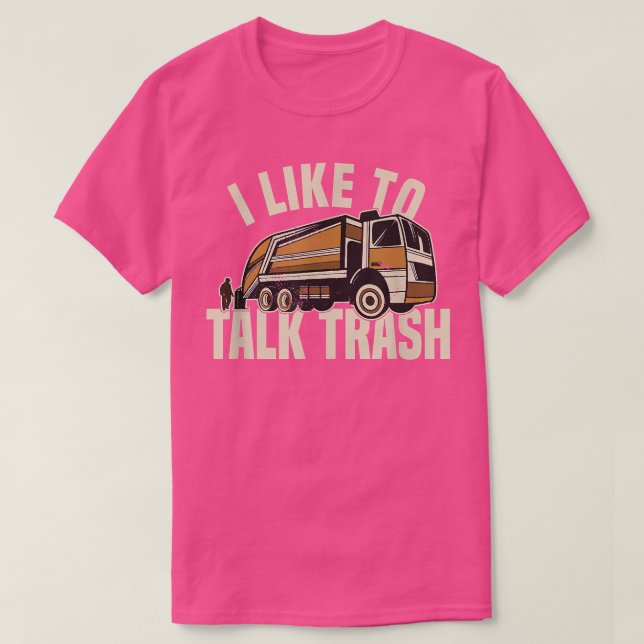 Garbage Truck Waste Collector 703 T-Shirt (Design vorne)