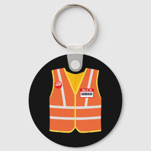 Garbage Vest für Trump Hallo Ich bin Müll Vote Tru Schlüsselanhänger
