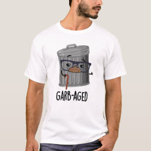 Garbaged Funny Trash Can Puff T-Shirt