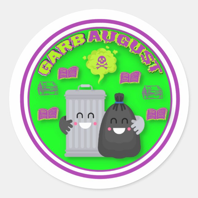GarbAugust Sticker (Vorderseite)