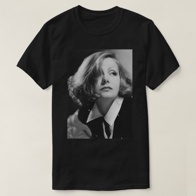 Garbo BW Poster1 T-Shirt (Design vorne)
