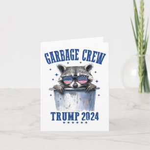 Garbyge Crew Trump 2024 Präsident 47 Trump 2024 Karte