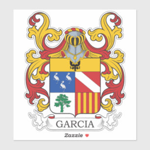 Garcia Familienwappen Aufkleber
