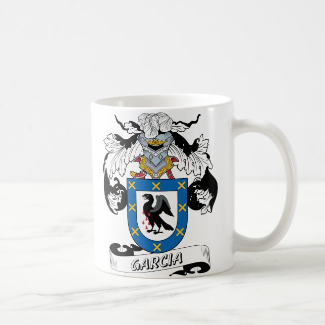 Garcia-Familienwappen Kaffeetasse (Rechts)