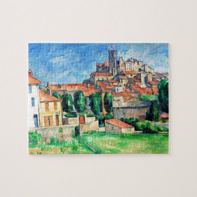 Gardanne (Horizontal View) von Paul Cezanne Puzzle (Horizontal)