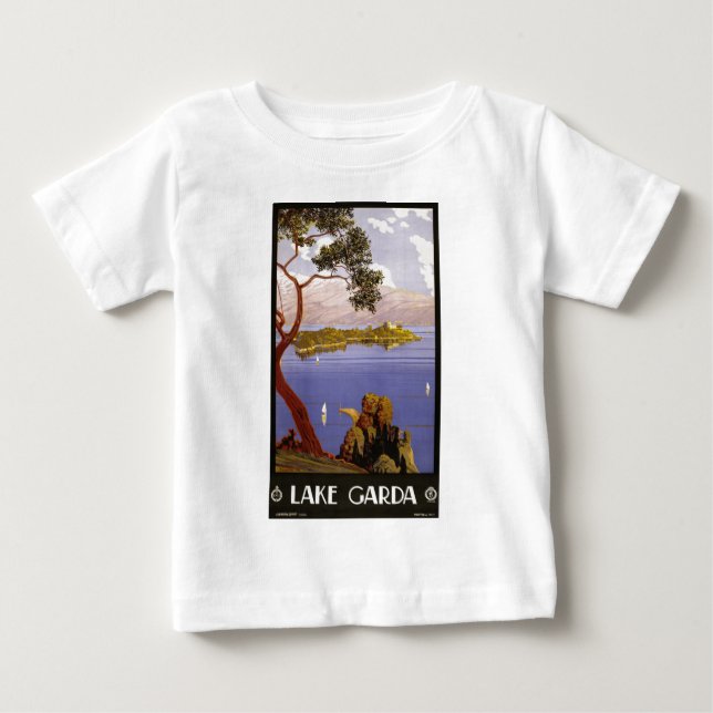 Gardasee Baby T-shirt (Vorderseite)