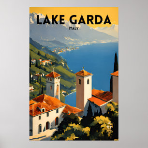 Gardasee Italien Poster