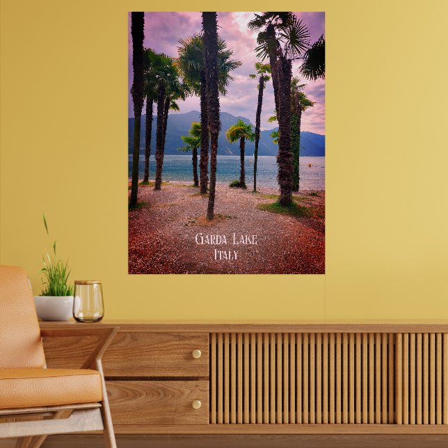 Gardasee Italien Poster (Wohnzimmer 2)
