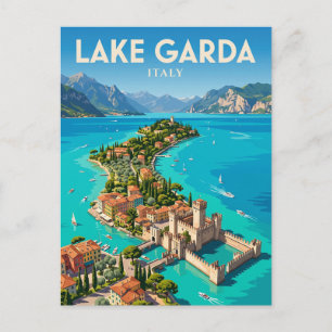 Gardasee Italien Postkarte