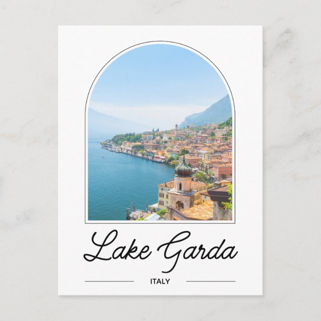 Gardasee Italien Postkarte (Vorderseite)