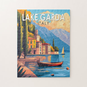 Gardasee - Italien Reise Vintag Puzzle