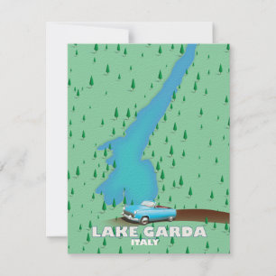 Gardasee - Italienisches Reiseplakat