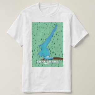 Gardasee - Italienisches Reiseplakat T-Shirt