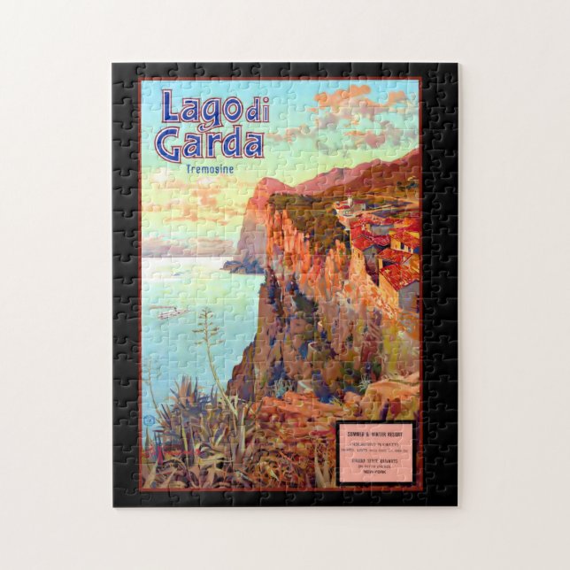 Gardasee Magnet Puzzle (Vertikal)
