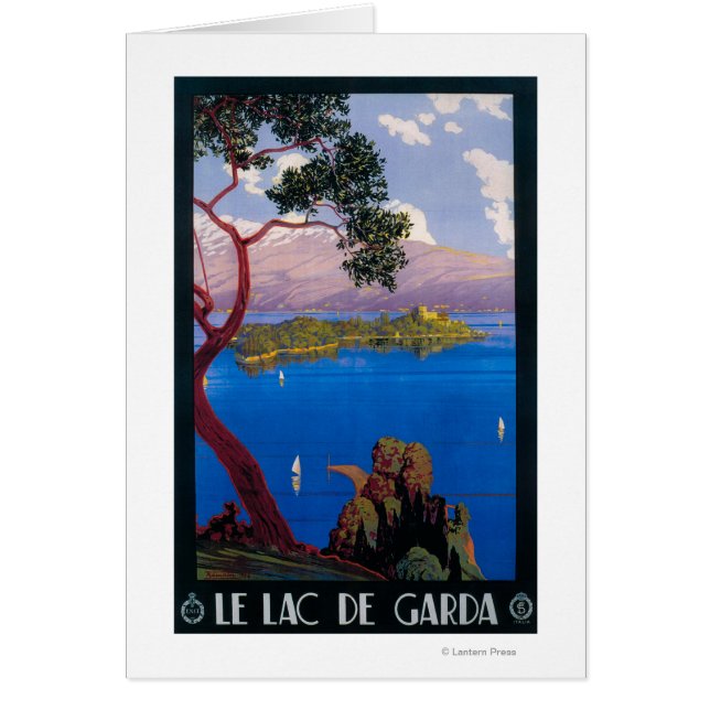 Gardasee Reiseförderposter (Vorne)