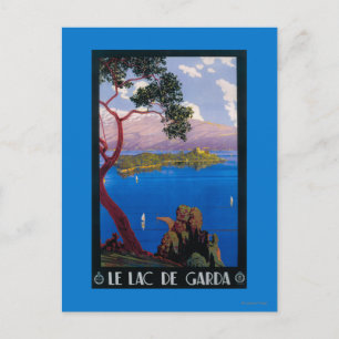 Gardasee Reiseförderposter Postkarte