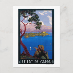 Gardasee Reiseförderposter Postkarte