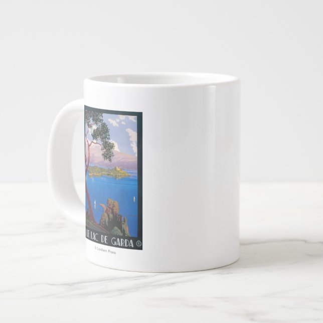 Gardasee Reiseförderungspaket Jumbo-Tasse (Vorderseite Links)