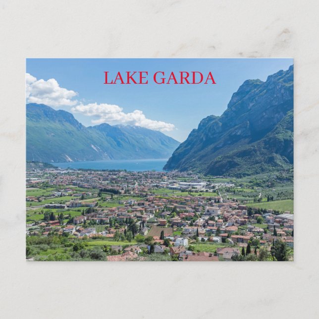 Gardasee - Riva del Garda Postkarte (Vorderseite)