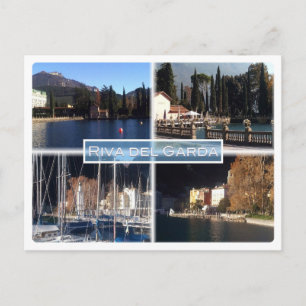 Gardasee - Riva del Garda - Trentino Südtirol Postkarte