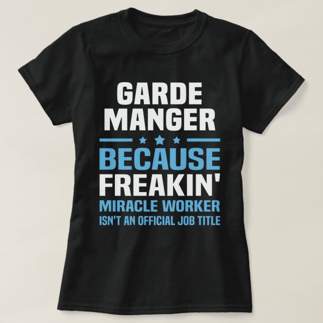 Garde Manger T-Shirt (Design vorne)