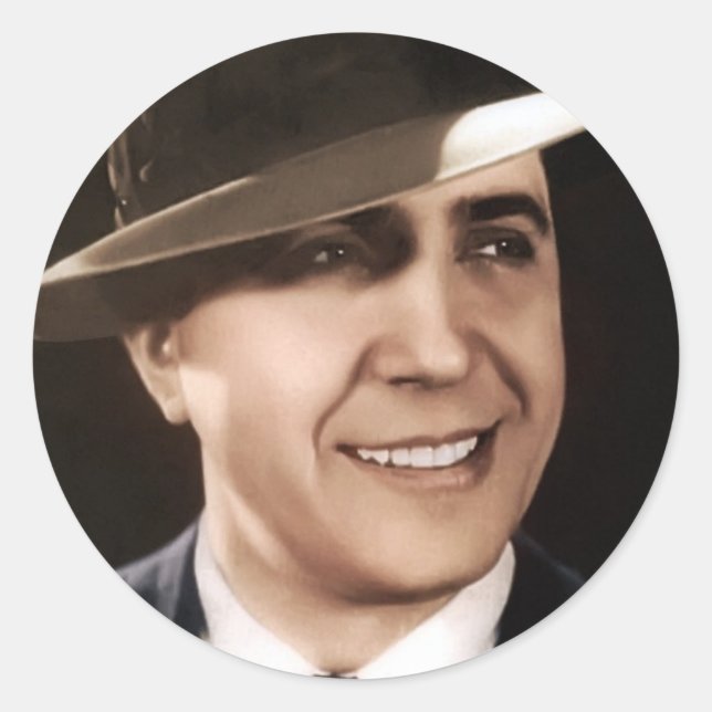 Gardel Runder Aufkleber (Vorderseite)