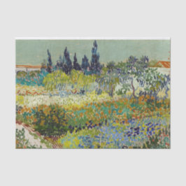 Garden at Arles Van Gogh Decoupage Paper Seidenpapier