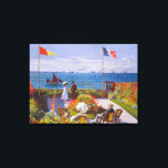 Garden at Sainte Adresse by Claude Monet Leinwanddruck<br><div class="desc">Garden at Sainte Adresse by Claude Monet</div>