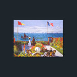 Garden at Sainte Adresse by Claude Monet Leinwanddruck<br><div class="desc">Garden at Sainte Adresse by Claude Monet</div>