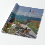 Garden at Sainte Adresse by Monet Wrapping Paper Geschenkpapier<br><div class="desc">Claude Monet - ein Fest der Meister der Kunst</div>