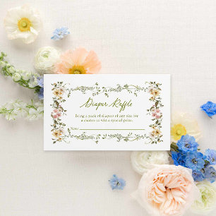 Garden Baby Dusche Windelwanne Begleitkarte