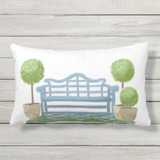 Garden Bench Außen Lumbar Kissen Für Draußen