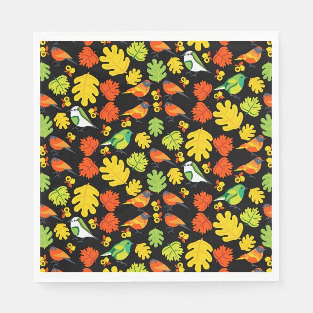 Garden Bird Wohngestaltung Print Serviette (Vorderseite)