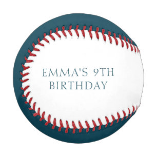 Garden Birthday Party Personalisiert Baseball