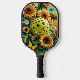 Garden Bloom Pickleball - Niedliche Sonnenblume &  Schläger