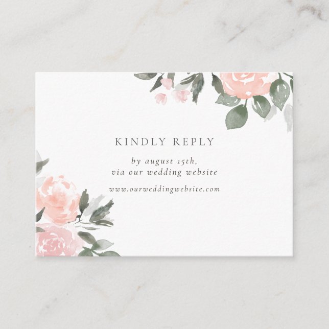 Garden Blooms UAWG by website Begleitkarte (Vorderseite)