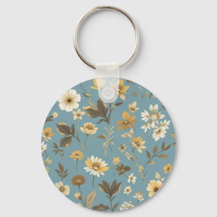 Garden Blue Bloom Bags Schlüsselanhänger