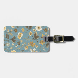 Garden Blue Bloom Gepäckanhänger