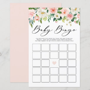 Garden Blume Baby Bingo Baby Showspiel