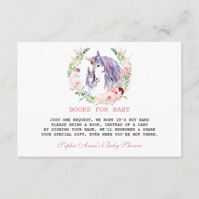 Garden Blume Bloom Baby Dusche Begleitkarte (Vorderseite)