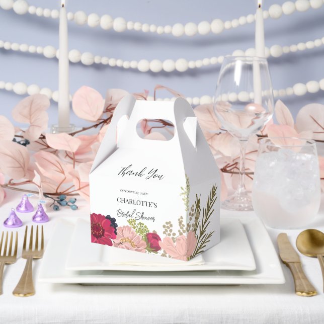 Garden Blume Brautparty Vielen Dank Geschenkschachtel (Hochzeit)