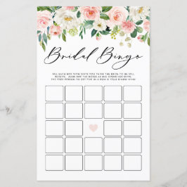 Garden Blume Bridal Bingo Brautparty Game