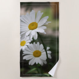 Garden Blume Daisies Strandtuch