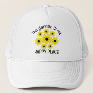 Garden Blume Design Hat Truckerkappe